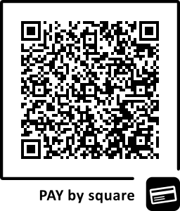 QR kód Pay by square pre platbu na účet Biskupstva Spišské Podhradie